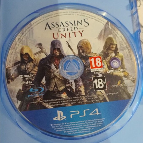 Assassin's Creed Unity PS4 game like new
