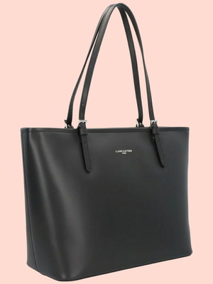 Lancaster Paris Constance Shopper Bag μεταχειρισμένη, μεγάλη, μαύρη