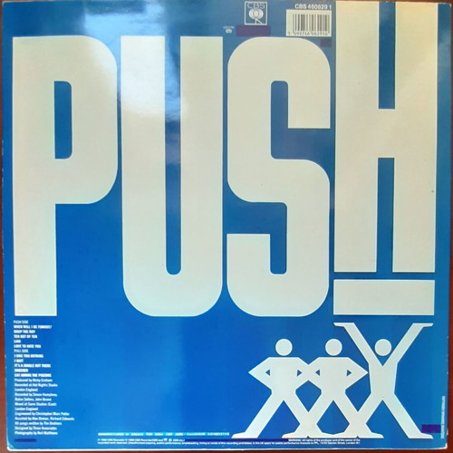 BROS Push 1988 LP used, authentic Greek edition with insert