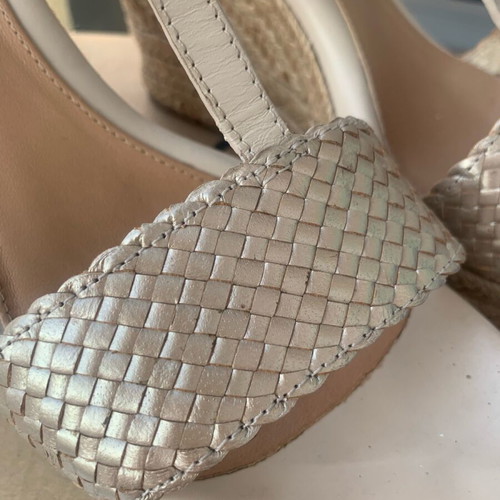 Ugg Australia beige platform sandals used, size 40