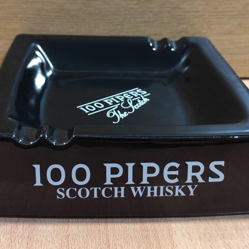 100 Piper's Scotch Whisky Ceramic Ashtray like new