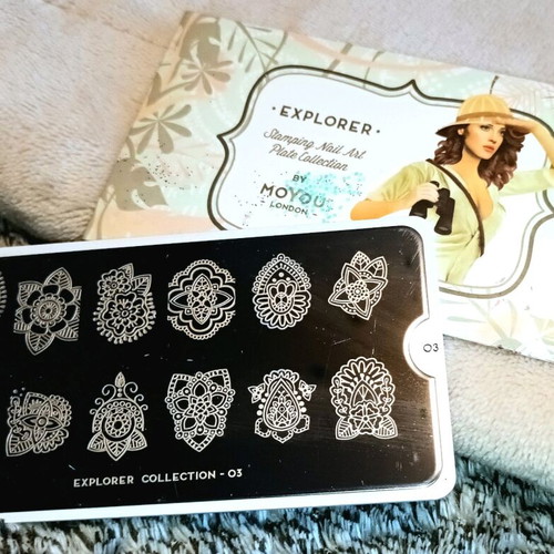 Nails art set like new with crystal clear stamper, plates and accessories