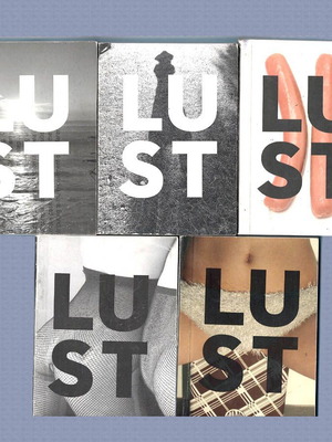 Περιοδικό Lust cult έκδοση, 5 τεύχη σαν καινούργια (2012-2014)