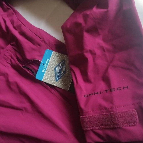 Columbia Omni-Tech Ampli-Dry Shell Jacket new, size L, purple