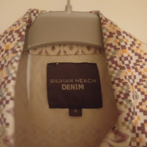 Silvian Heach sleeveless blouse like new, boho style, colorful orange