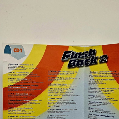 Flash Back 2 CD compilation like new
