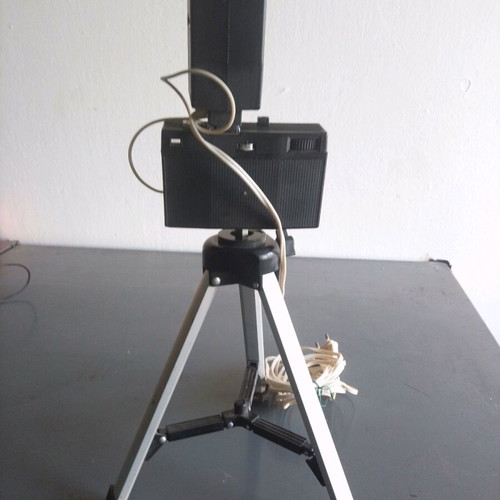 Smena 8M vintage camera used, package with flash and tripod