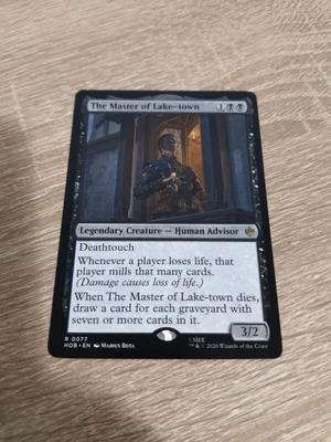 Magic the Gathering The Master of Lake-town card