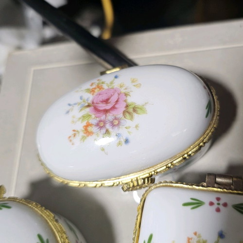 Set of three decorative jewelry boxes new