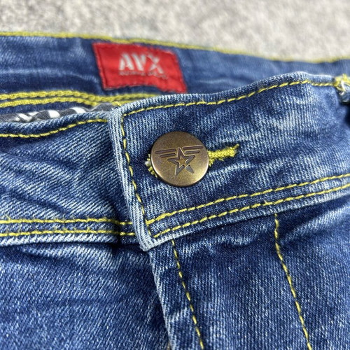 Avirex Men's Denim Shorts used Y2K Skater style size 46/32