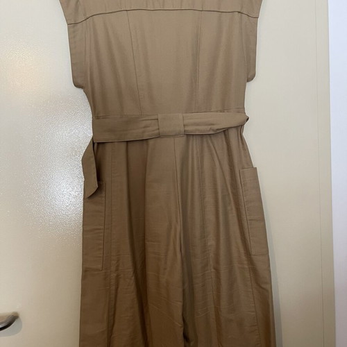 Zara jumpsuit beige camel, like new, size M