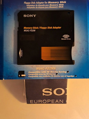Sony Floppy Disk Adaptor for Memory Stick new