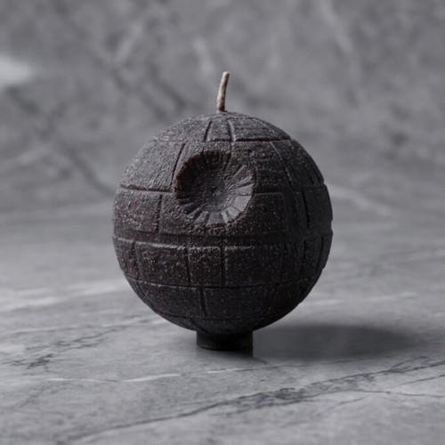 Death Star candle new, handmade Star Wars decor