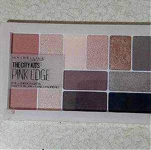 MAYBELLINE CITY KITS PALETTE 2 PINK EDGE, brand new, never used, σκιες ματιων