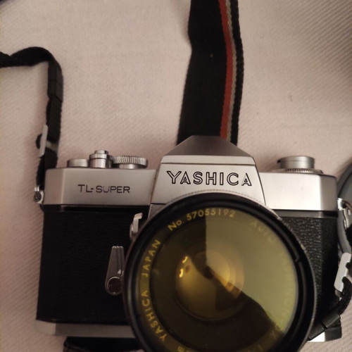 Yashica Japan Camera like new with Russian lenses and leather case