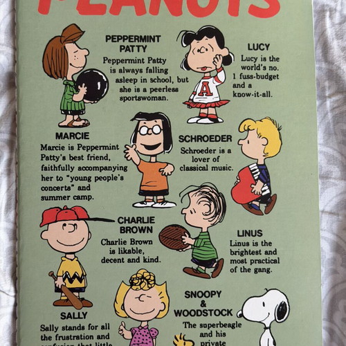 Snoopy collectible notebook with lines, new