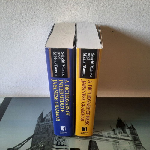A Dictionary of Basic and Intermediate Japanese Grammar books like new
