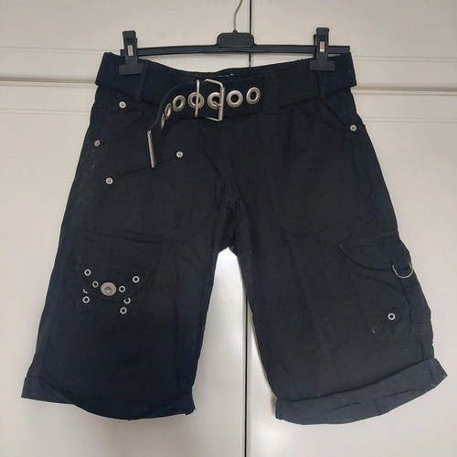 Γυναικεία βερμούδα cargo MODO CASUAL WEAR μαύρη σαν καινούργια, μέγεθος S