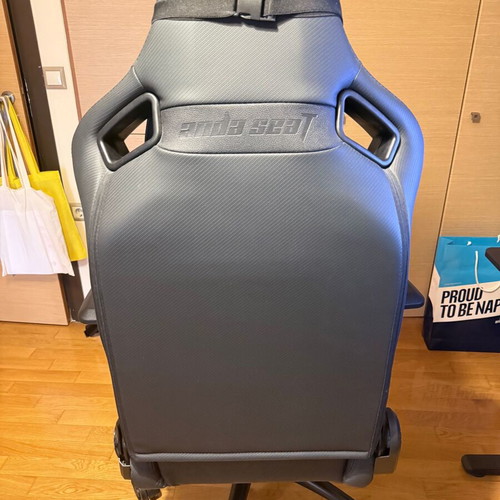 Anda Seat Gaming Chair Dark Knight Premium Carbon Black XL like new, leatherette