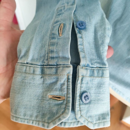Fay light blue women's denim shirt size S like new