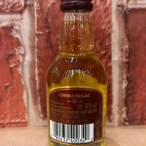 Chivas Regal whisky miniature 50ml new