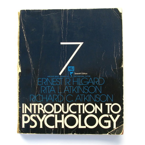 Introduction to Psychology 7th Edition textbook used