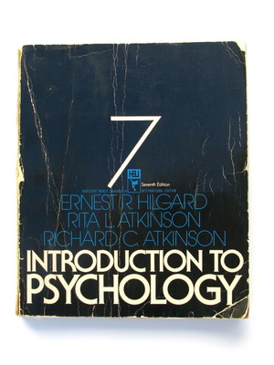 Introduction to Psychology 7th Edition textbook used