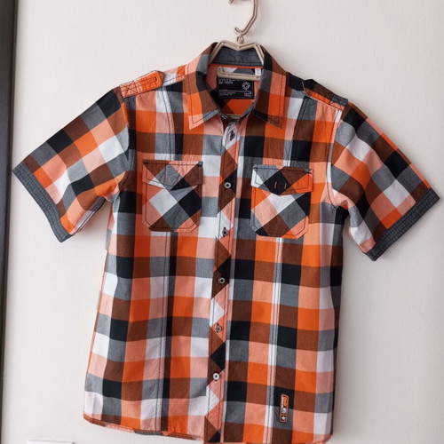 C&A Boys' Checked Shirt Size 158-164 Like New