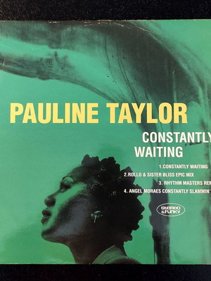 Pauline Taylor Constantly Waiting 12'' Vinyl Maxi Single used, electronic