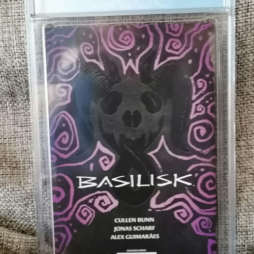 Basilisk #5 Incentive Jonas Scharf Variant comic new, CGC certified 9.6