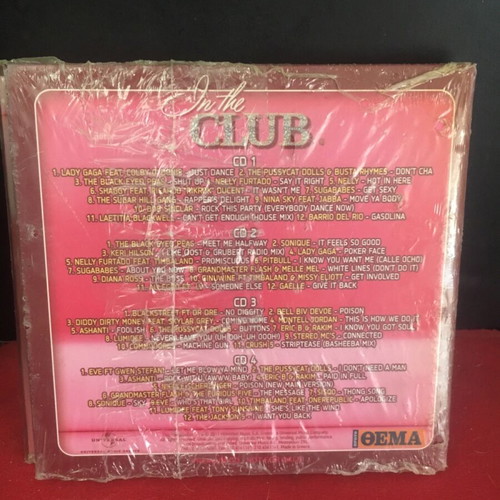 In The Club 4 CD sealed, R&B / Soul