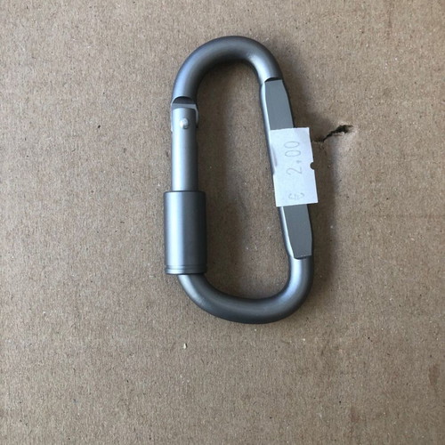 Oval Safety Link with Screw 8cm x 7mm new
