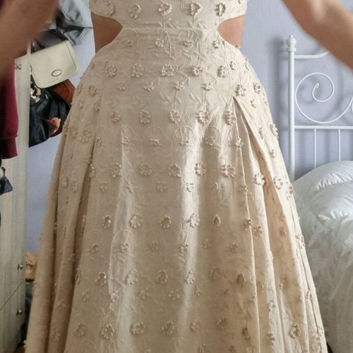 Karavan Giovanna Dress new with tags, beige, size Large