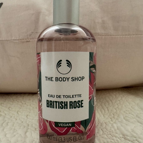 The Body Shop British Rose Eau De Toilette 100ml like new, vegan