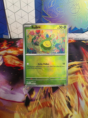 Budew MasterBall (PRE 004) Prismatic Evolutions Pokemon κάρτα σαν καινούργια