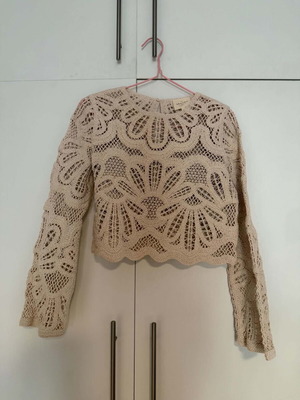 Sézane cotton blouse Small like new, ecru