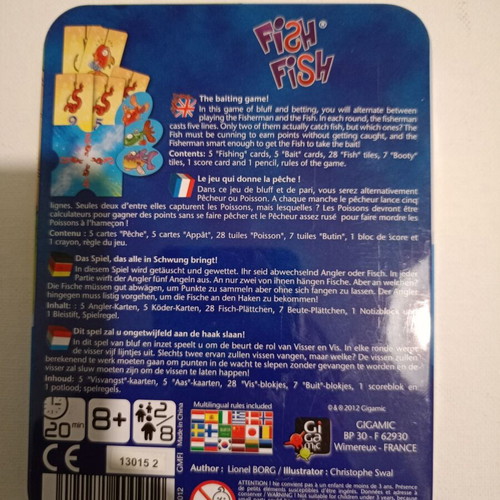 Fish Fish board game like new