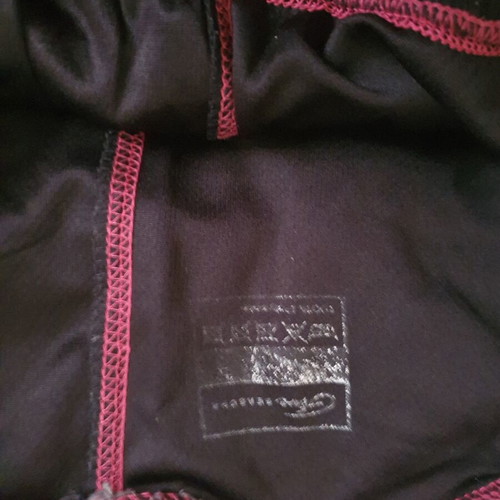 Nike αθλητικό σετ προπόνησης μεταχειρισμένο, μαύρο και κόκκινο, μπλούζα S, κολάν L