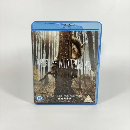 Where The Wild Things Are Blu-ray + DVD like new, English subtitles