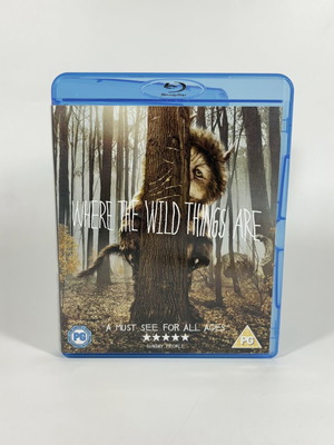 Where The Wild Things Are Blu-ray + DVD like new, English subtitles