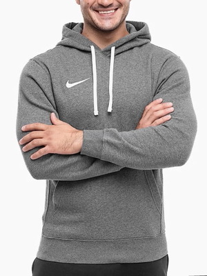 Nike CW6894 NK Park 20 Fleece Hoodie like new, men's cotton sweatshirt S-M, gray