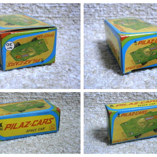 Pilaz Cars Space Car diecast toy, Polfi Toys Greece, vintage