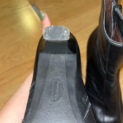 Boxer leather shoes used, size 39, boots