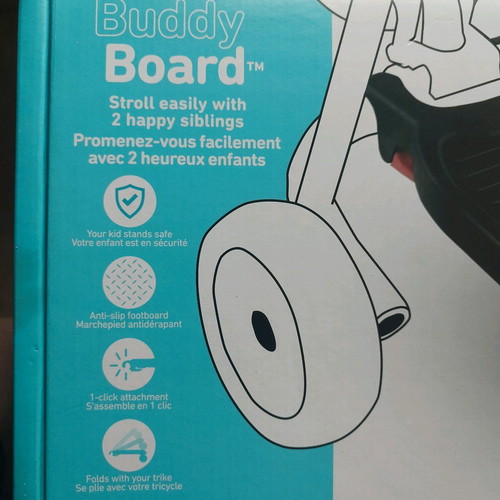 SmarTrike Buddy Board trailer new for second child
