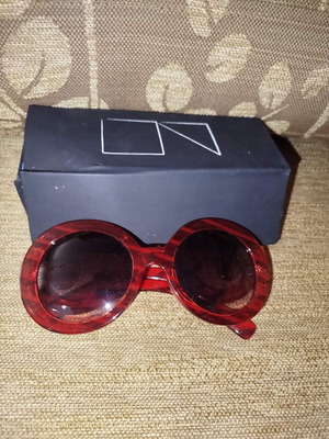 Statement red sunglasses like new