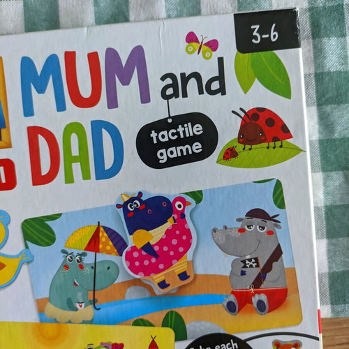 Montessori Mum and Dad educational game used