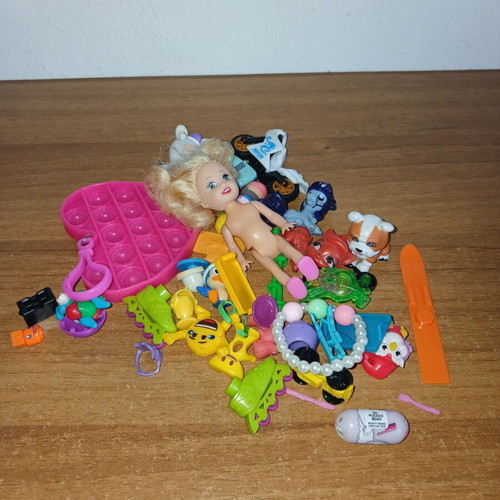 Various toys used, all together