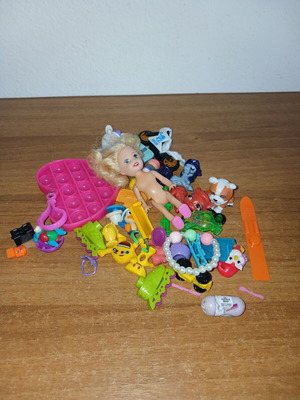 Various toys used, all together