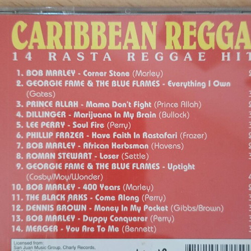 Reggae CD used, selection