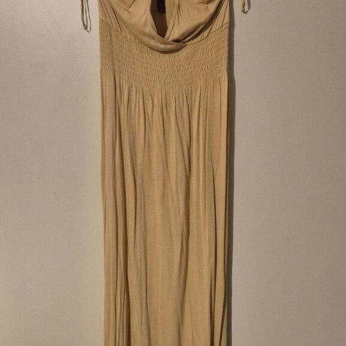 Long dress like new, beige, size M